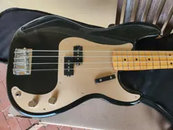 FENDER VINTERA II 50S PRECISION BASS - BLACK W/ MAPLE FB 2025 P-BASS