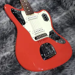FENDER FSR MADE IN JAPAN TRADITIONAL II 60S JAGUAR FIESTA RED MACHING #GGL25