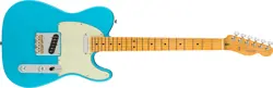 FENDER AMERICAN PROFESSIONAL II TELE, MAPLE FINGERBOARD, MIAMI BLUE