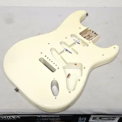 2023 FENDER AMERICAN VINTAGE II '61 STRATOCASTER BODY OLYMPIC WHITE STRAT GUITAR