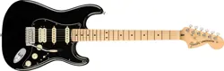 FENDER AMERICAN PERFORMER STRAT HSS, MAPLE FINGERBOARD, BLACK