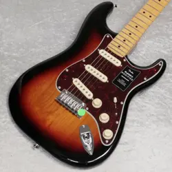 NEW FENDER PLAYER II MODIFIED STRATOCASTER MAPLE 3-TONE SUNBURST 3.65KG GUITAR