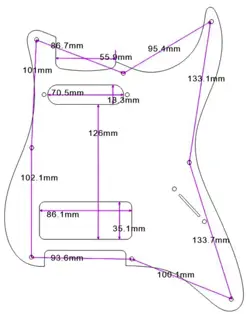 FENDER HOLE STRATOCASTER