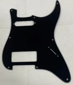 BLACK 3-PLY FOR FIT FENDER 8 HOLE STRATOCASTER WITH P90 STYLE GUITAR PICKGUARD