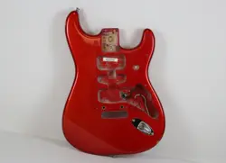 2002 VINTAGE FENDER STRATOCASTER AMERICAN STANDARD CRIMSON RED BODY USA