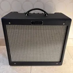 FENDER BLUES JUNIOR IV 15W 1X12 TUBE GUITAR COMBO AMPLIFIER BLACK FULLY WORKING