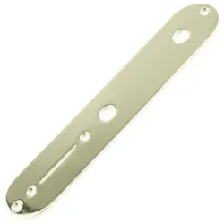 NEW GOTOH CONTROL PLATE FOR FENDER GUITAR TELECASTER TELE W/ SCREWS - NICKEL