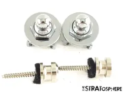 AMERICAN ULTRA II METEORA SERIES 2, FENDER LOCKING STRAP LOCKS +KNOBS.