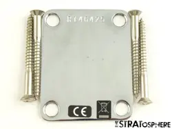 USA FENDER CUSTOM SHOP W25 CUSTOM DELUXE RELIC HB S-1 STRAT NECK PLATE SERIAL #