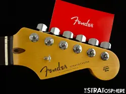 USA FENDER CUSTOM SHOP W25 CUSTOM DELUXE RELIC HB S-1 STRAT NECK & CC TUNERS