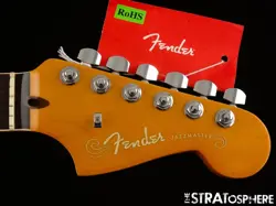 USED 2019 FENDER AMERICAN ULTRA JAZZMASTER NECK + LOCKING TUNERS USA D ROSEWOOD