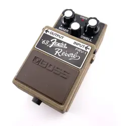 BOSS FRV-1 FENDER REVERB GUITAR EFFECTS PEDAL USED VINTAGE SPRING REVERB MODEL