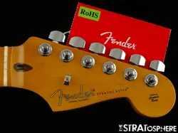 FENDER AMERICAN PROFESSIONAL II STRAT NECK W/ TUNERS ROLLED, MN MAPLE