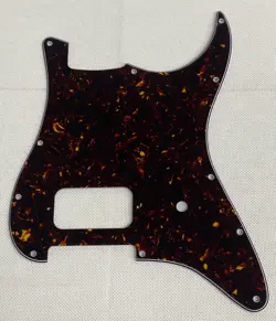 BROWN TORTOISE 4-PLY FENDER STRATOCASTER START SINGLE HUMBUCKER GUITAR PICKGUARD
