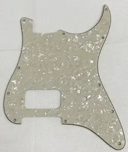IVORY WHITE PEARL FENDER STRATOCASTER START SINGLE HUMBUCKER GUITAR PICKGUARD
