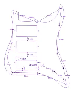 HHH STRATOCASTER STYLE