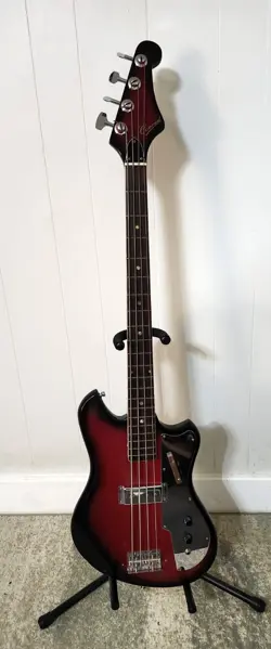 CONRAD TEISCO BASS GUITAR WITH FENDER DELUXE GIG BAG