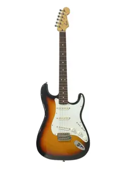 ELECTRIC GUITAR FENDER 2011 MODEL STRATOCASTER SUNBURST MADE IN JAPAN WITH BAG