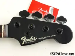 FENDER DUFF MCKAGAN DELUXE PRECISION BASS NECK + TUNERS, BLACK CONTEMPORARY