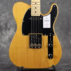 FENDER MADE IN JAPAN HYBRID II TELECASTER MAPLE FINGERBOARD VINTAGE NATURAL S N