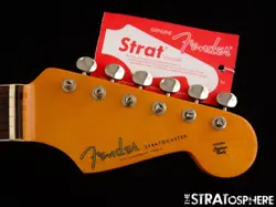 USED 2000 FENDER ERIC JOHNSON STRAT NECK & TUNERS ROSEWOOD BOUND