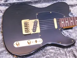 FENDER COLLECTORS EDITION BLACK & GOLD TELECASTER '82 1982 (NO2508/06)