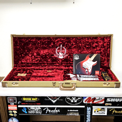 2014 FENDER / G&G 60TH ANNIVERSARY STRATOCASTER TWEED CASE STRAT USA GUITAR