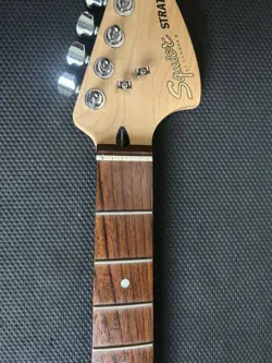 NECK ROSEWOOD W/TUNERS/PLATE/BOLTS