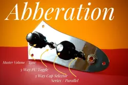 ABBERATION. FENDER JAZZ BASS 3 WAY TOGGLE, 3 CAP VARITONE, SERIES PARALLEL