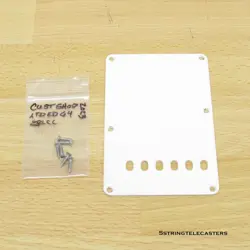 FENDER CUSTOM SHOP 64 RELIC STRATOCASTER TREMOLO COVER BACK PLATE VINTAGE STRAT