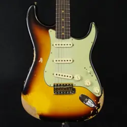 ELECTRIC GUITAR FENDER CUSTOM SHOP 1960 STRATOCASTER HEAVY RELIC FADED AGED 3TS