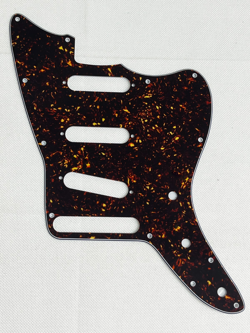 BROWN TORTOISE 4-PLY US FENDER AMERICAN SPECIAL JAZZMASTER SSS GUITAR PICKGUARD