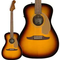 FENDER MALIBU PLAYER SUNBURST ACOUSTIC GUITAR ELECTRIC ACOUSTIC