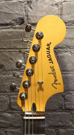 FENDER PLAYER II JAGUAR ELECTRIC GUITAR HIALEAH YELLOW FINISH