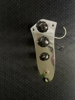 FULLY LOADED CONTROL PLATE  FOR  FENDER  GEDDY LEE JAZZ BASS