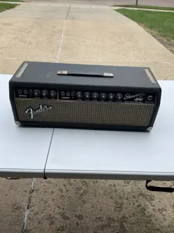 VINTAGE  FENDER SHOWMAN TUBE AMP AMPLIFIER HEAD