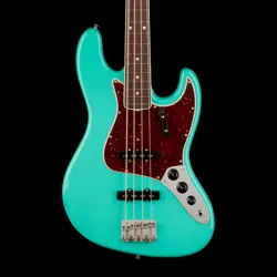 FENDER AMERICAN VINTAGE II 1966 JAZZ BASS SEA FOAM GREEN WITH CASE