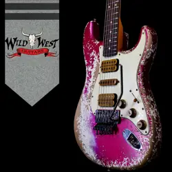 PINK LIGHTNING STRATOCASTER