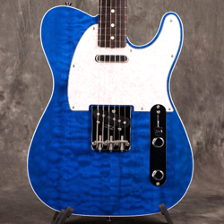 FENDER FSR TRADITIONAL 60S CUSTOM TELECASTER TRANSLUCENT BLUE W/HARD CASE