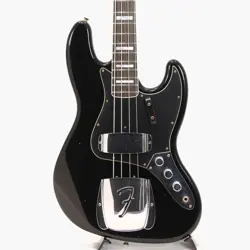 FENDER CUSTOM SHOP LIMITED EDITION CUSTOM JAZZ BASS JOURNEYMAN RELIC AGED BLACK