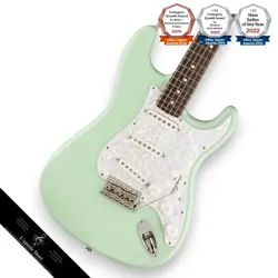 FENDER CORY WONG STRATOCASTER ROSEWOOD SURF GREEN LIMITED EDITION