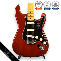 FENDER AMERICAN VINTAGE II 1973 STRATOCASTER MAPLE FINGERBOARD MOCHA