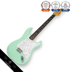 FENDER CORY WONG STRATOCASTER LIMITED EDITION SURF GREEN ELECTRIC GUITAR