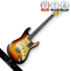 FENDER AMERICAN ULTRA II STRATOCASTER HSS ULTRABURST EBONY