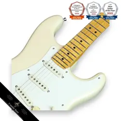 FENDER LINCOLN BREWSTER STRATOCASTER MAPLE FB OLYMPIC PEARL