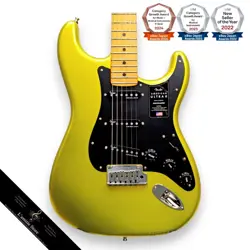 FENDER AMERICAN ULTRA II STRATOCASTER SOLAR FLARE ELECTRIC GUITAR