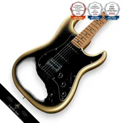FENDER AMERICAN PRO II STRATOCASTER HSS GOLD NIGHT HARDTAIL