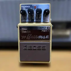 BOSS FENDER '59 BASSMAN EFFECTOR BOXED FBM-1