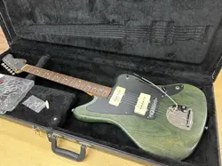 ELECTRIC GUITAR FENDER USA THURSTON MOORE JAZZMASTER FOREST GREEN TRANSPARENT