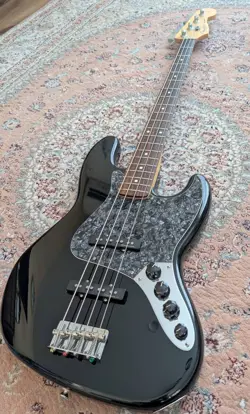 ELECTRIC BASS GUITAR FENDER MEXICO DELUXE SERIES ACTIVE JAZZ BASS MX10233404